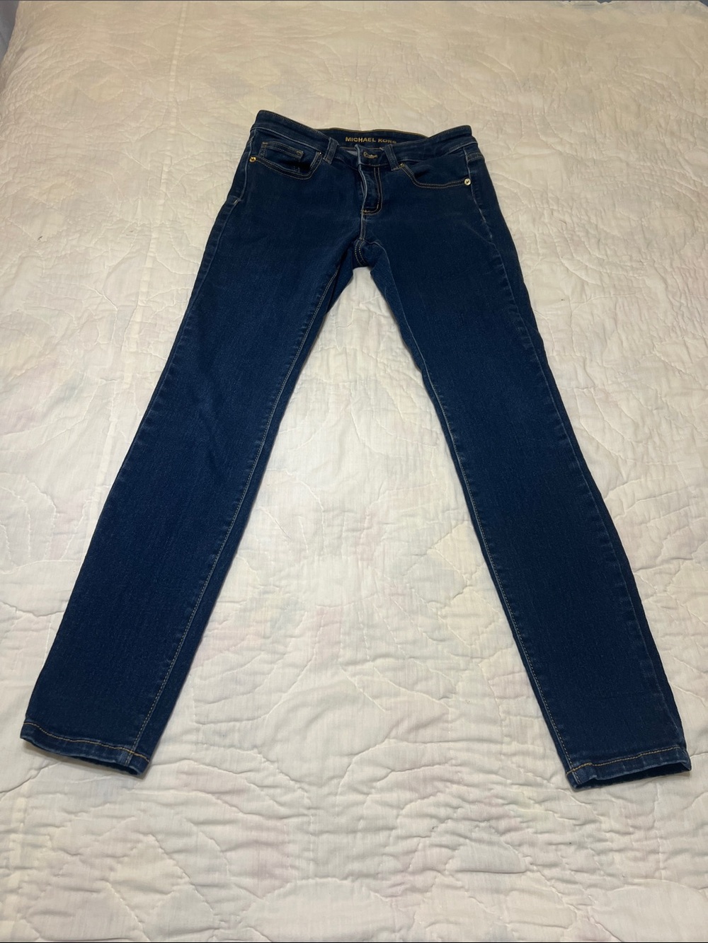 Michael Kors Navy Skinny Jeans for Women